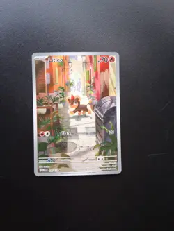 Litleo 139/132 Mega Evolution Illustration Rare NM Pokemon Card - Image 1
