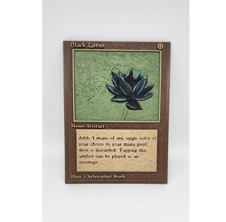 MTG Black Lotus Jumbo Oversized Card Display Collectible Magic The Gathering Rar - Image 1