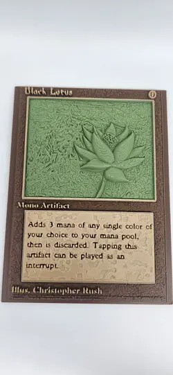 MTG Black Lotus Jumbo Oversized Card Display Collectible Magic The Gathering Rar - Image 2
