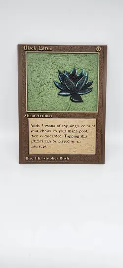 MTG Black Lotus Jumbo Oversized Card Display Collectible Magic The Gathering Rar - Image 4