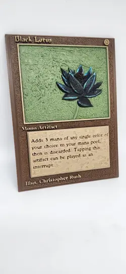 MTG Black Lotus Jumbo Oversized Card Display Collectible Magic The Gathering Rar - Image 5