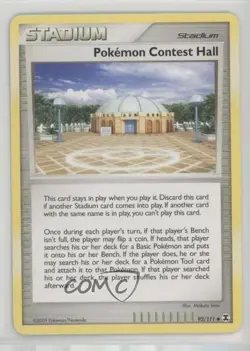 Pokemon Contest Hall Pokemon Platinum Rising Rivals #93 2009 - Image 1