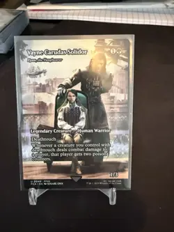 MTG: FF Through the Ages – Vayne Carudas Solidor – Showcase - Image 1