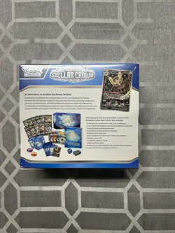 Pokemon Stellar Crown Pokemon Center Exclusive ETB - Elite Trainer Box - New - Image 2
