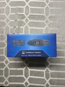 Pokemon Stellar Crown Pokemon Center Exclusive ETB - Elite Trainer Box - New - Image 5