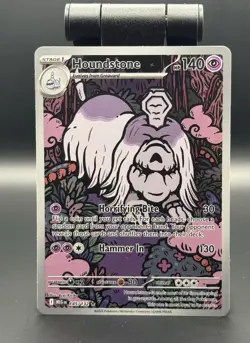 Houndstone 145/132 Illustration Rare ME01: Mega Evolution Pokemon TCG NM - Image 1