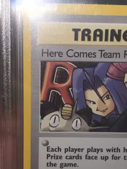 1st Edition Here Comes Team Rocket Trainer #15 Team Rocket Pokemon 15/82 Bgs 9 - Image 2