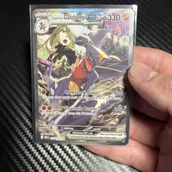 Pokemon TCG Cynthia's Garchomp EX Destined Rivals Card 232/182 - Image 1