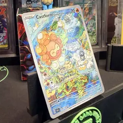 Castform Sunny Form 195/191 Pokemon SV08: Surging Sparks 2024 *GEM MINT* - Image 2