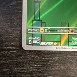 Pokemon Pidgeotto SV03 Obsidian Flames Holo Rare 208/197 90 HP 2023 - Image 3