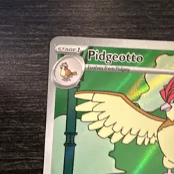 Pokemon Pidgeotto SV03 Obsidian Flames Holo Rare 208/197 90 HP 2023 - Image 5