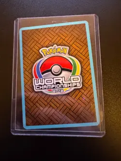 2010 Pokemon Shaymin 8/95 HGSS Unleashed Holo World Championships 2012 LP - Image 2