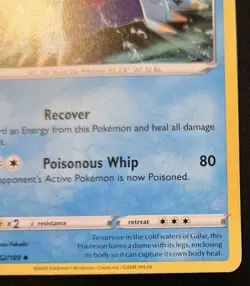 Toxapex 052/189 Uncommon Sword & Shield: Darkness Ablaze Pokemon TCG - Image 5