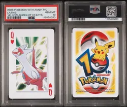 SEQUENTIAL 2006 POKEMON CENTER 10TH ANV DECK YELLOW DECK LATIAS LATIOS PSA 10 9 - Image 2