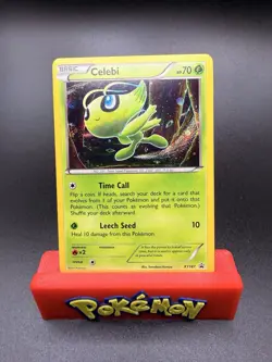 Pokemon Celebi XY187 Holo Rare XY Black Star Promo NM - Image 1