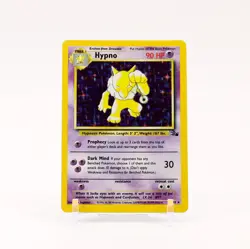 Hypno - 8/62 Fossil Unlimited Holo Rare Pokemon - NM/LP - Image 1