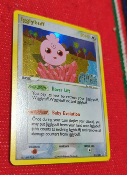 Pokemon EX Crystal Guardians Igglybuff Stamped Reverse Holo 21/100 NM Grade Me! - Image 2