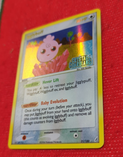 Pokemon EX Crystal Guardians Igglybuff Stamped Reverse Holo 21/100 NM Grade Me! - Image 3
