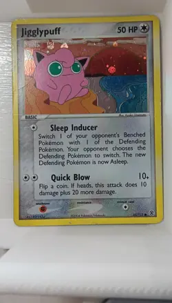 Pokemon Jigglypuff 65/112 EX FireRed & LeafGreen Reverse Holo 2004 50 HP Basic - Image 1