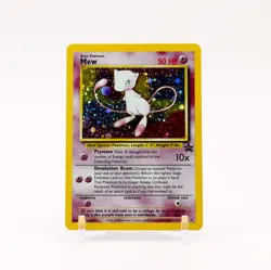 Mew - 9 WotC Promo Holo SWIRL Pokemon - NM/LP - Image 1