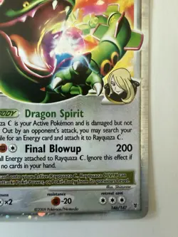 Rayquaza C Lv.X 146/147 Supreme Victors Holo Pokemon READ - Image 2