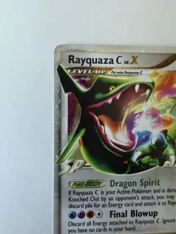 Rayquaza C Lv.X 146/147 Supreme Victors Holo Pokemon READ - Image 4