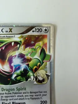 Rayquaza C Lv.X 146/147 Supreme Victors Holo Pokemon READ - Image 5