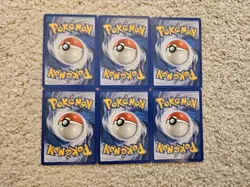 6x Card Pokemon Expedition 165 Aquapolis 147 Lot Pikachu Kadabra NM Vintage - Image 4