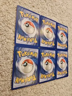 6x Card Pokemon Expedition 165 Aquapolis 147 Lot Pikachu Kadabra NM Vintage - Image 5