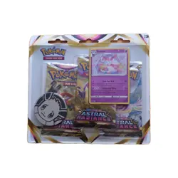 Pokemon TCG SWSH Astral Radiance Triple Blister Pack - Sylveon Promo - SEALED - Image 1