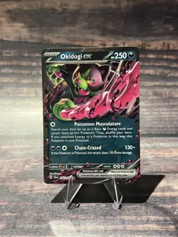 Okidogi Ex 36/64 Pokemon TCG S&V Shrouded Fable Double Rare Holo NM - Image 1