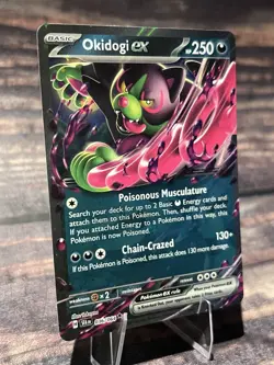Okidogi Ex 36/64 Pokemon TCG S&V Shrouded Fable Double Rare Holo NM - Image 2
