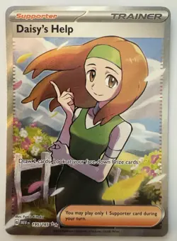 Pokemon TCG Daisy's Help Scarlet & Violet-151 195/165 Holo Ultra Rare - Image 1