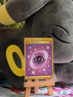 Pokemon TCG Psychic Energy Scarlet & Violet Basic Card 207/165 Gold Holo - Image 1