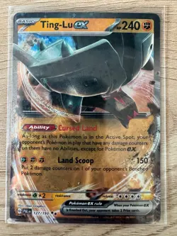 Ting-Lu ex 127/193 Scarlet & Violet Paldea Evolved Double Pokemon TCG HOLO, NM - Image 1