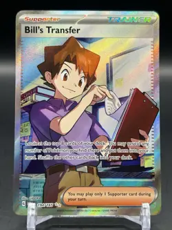 Bill's Transfer Ultra Rare SV: Scarlet & Violet 151 194/165 Pokemon - Image 1