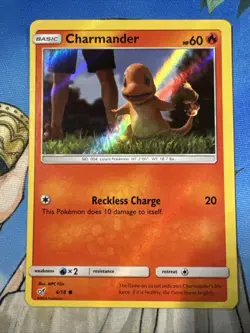 Charmander - 4/18 - Detective Pikachu Common Detective Pikachu Pokemon NM - Image 1