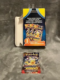 Pokemon TCG: Scarlet & Violet Surging Sparks Pack with Pikachu on the Pack - Image 4