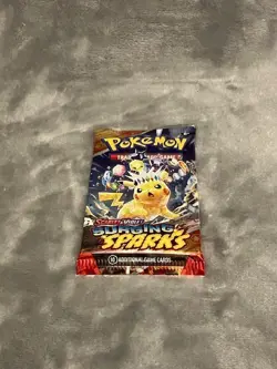 Pokemon TCG: Scarlet & Violet Surging Sparks Pack with Pikachu on the Pack - Image 5