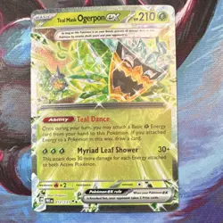 Pokemon Company Teal Mask Ogerpon ex 012/131 Prismatic Evolutions Holo DR 210 HP - Image 1