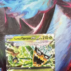 Pokemon Company Teal Mask Ogerpon ex 012/131 Prismatic Evolutions Holo DR 210 HP - Image 3