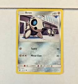 Aron 65/111 - Crimson Invasion - Common - Pokemon Card TCG - Image 1