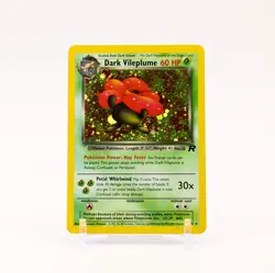 Dark Vileplume - 13/82 Team Rocket Unlimited Holo Rare Pokemon - NM/LP - Image 1