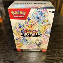 Sealed Pokemon TCG Prismatic Evolutions Booster Bundle ! 6 Packs ! - Image 1