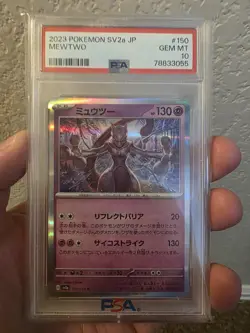 PSA 10 GEM MINT 2023 POKEMON SV2A JAPAN MEWTWO #150 - Image 1