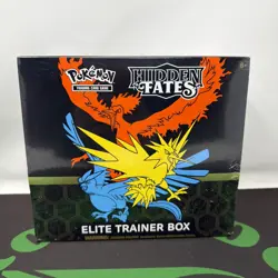 Pokemon Sun & Moon Hidden Fates Elite Trainer Box ETB 2019 - Image 1
