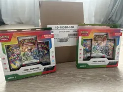 Pokemon TCG First Partner Illustration Collection Series 1 Promo 8 Box English … - Image 1