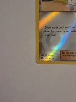 Pokemon - SM - Lillie Trainer Card 122/149 Reverse Holo NM/M - Image 4