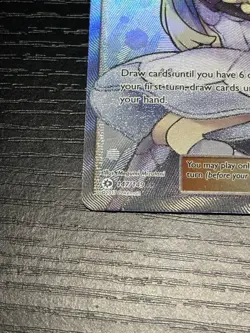 Pokemon TCG Lillie 147/149 SM Base Set Holo Full Art Ultra Rare English 2017 - Image 2