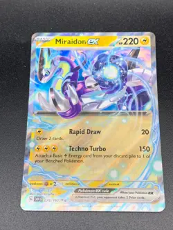 Miraidon ex - 079/197 - Ultra Rare Obsidian Flames Pokemon NM - Image 1